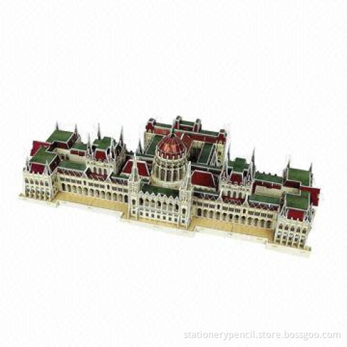 New style and quality world famous buildings 3D puzzles, fashionable gifts catalog